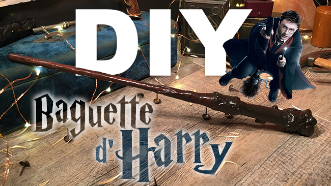 Comment faire une baguette magique d'Harry Potter ?